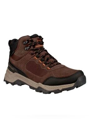 NWT Eddie Bauer Men's Bonham Outdoor Boots Brown Waterproof- Size 8.5